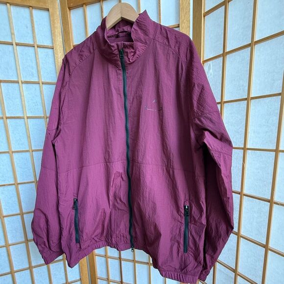 Air Jordan 23 Engineered Zip Up Windbreaker Jacket in Cherrywood Red | XL - Picture 9 of 9